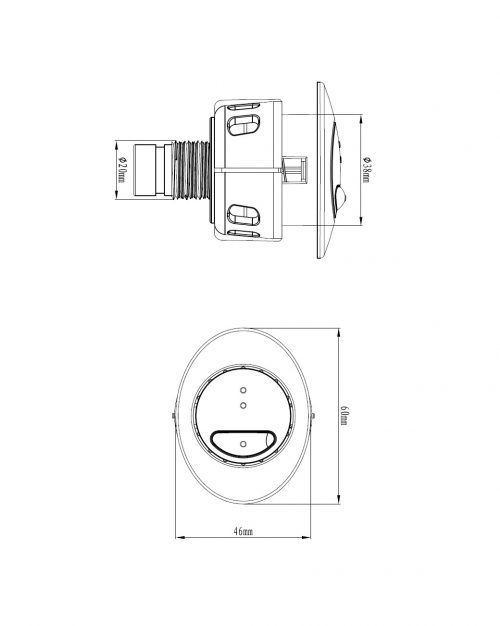 Concealed Cistern Push Button - Image 2