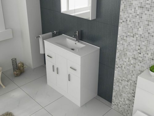 Venus 800 White FS Unit and Slim-Edge Basin - Image 3
