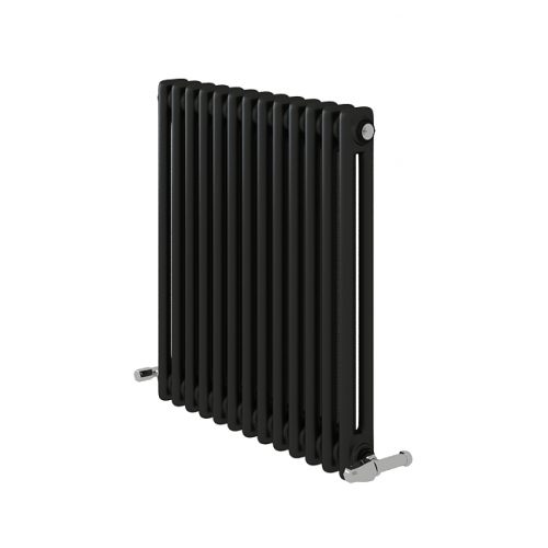 Designer Minimalist Bathroom Anthracite 600x605x70 two column Radiator